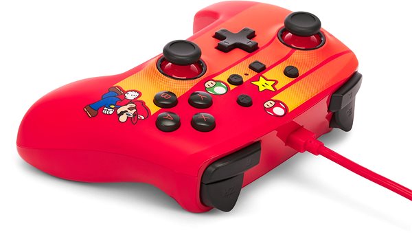 Gamepad PowerA Enhanced Wired Controller – Speedster Mario – Nintendo Switch ...