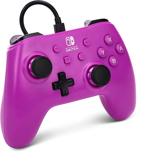 Kontroller PowerA Wired Controller – Grape Purple - Nintendo Switch ...