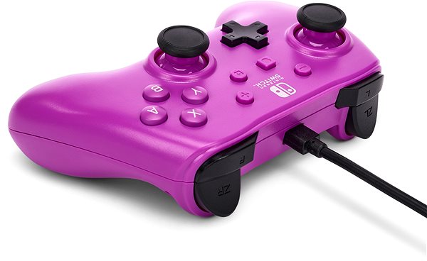 Gamepad PowerA Wired Controller – Grape Purple - Nintendo Switch ...
