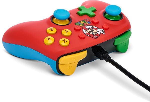 Gamepad PowerA Wired Nano Controller - Mario Medley - Nintendo Switch ...