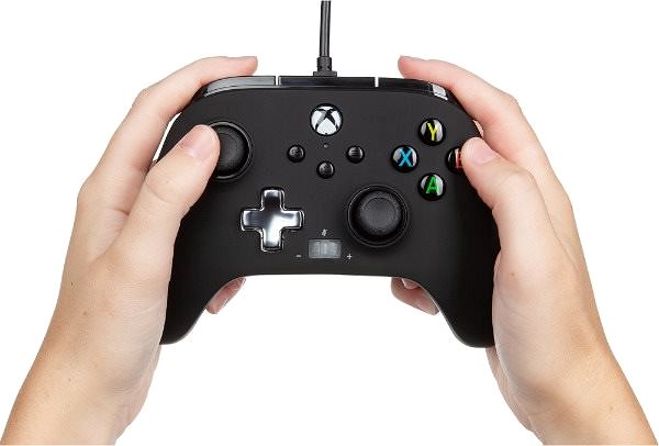 Gamepad PowerA Enhanced Wired Controller - Black - Xbox Lifestyle