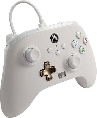 Gamepad PowerA Enhanced Wired Controller - Mist - Xbox Lateral view