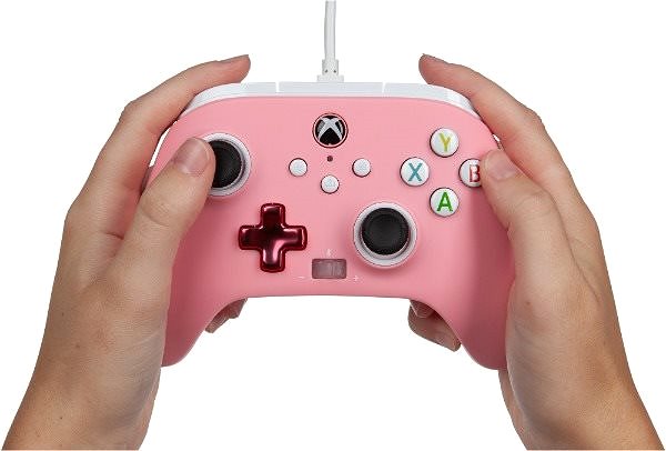 Kontroller PowerA Enhanced Wired Controller - Pink - Xbox Lifestyle