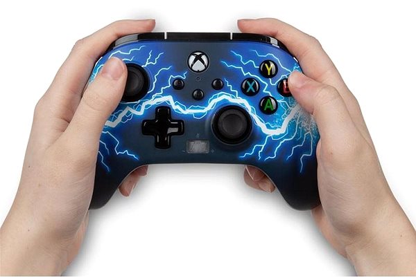 Gamepad PowerA Enhanced Wired Controller – Arc Lightning – Xbox Lifestyle