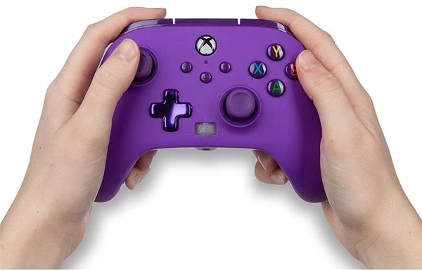 Gamepad PowerA Enhanced Wired Controller - Royal Purple - Xbox Lifestyle