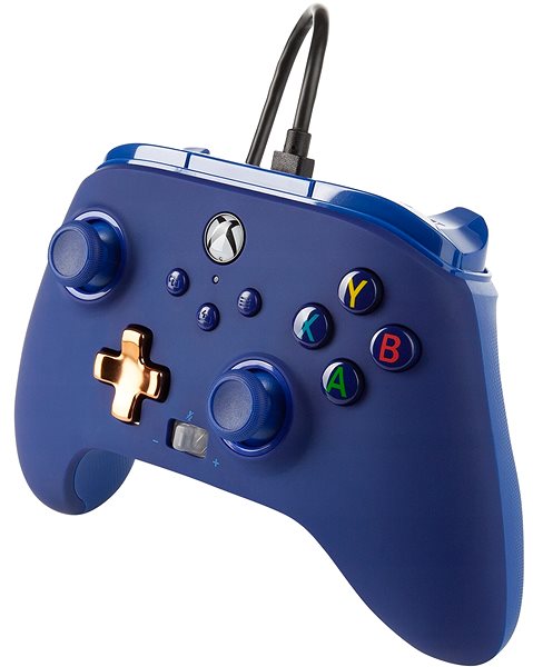 Kontroller PowerA Enhanced Wired Controller - Midnight Blue - Xbox ...