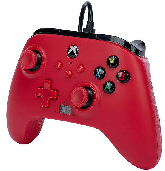 Gamepad PowerA Enhanced Wired Controller – Artisan Red – Xbox ...