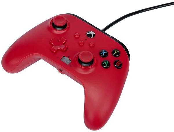 Gamepad PowerA Enhanced Wired Controller – Artisan Red – Xbox ...