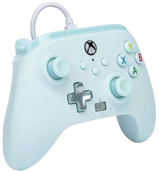 Gamepad PowerA Enhanced Wired Controller für Xbox Serie X|S - Cotton Candy Blue ...