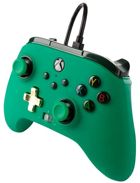 Gamepad PowerA Enhanced Wired Controller for Xbox Series X|S – Green ...