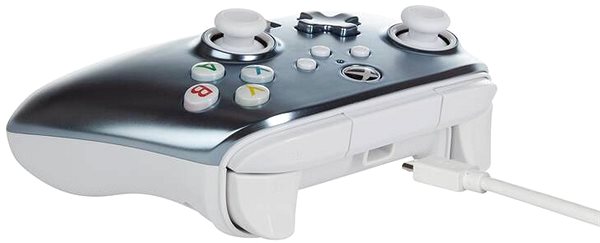 Gamepad PowerA Enhanced Wired Controller - Metallic Ice - Xbox ...