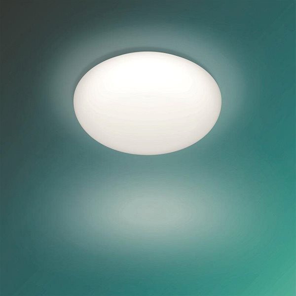 Ceiling Light Philips 91500/57/728 - LED Dimmable Ceiling Light with Remote Control TOBA, 1xLED/23W/230V Lifestyle