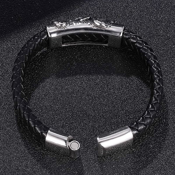 Predator Q1 Wolf’s Pride bracelet – men's bracelets, Black, scorpion.