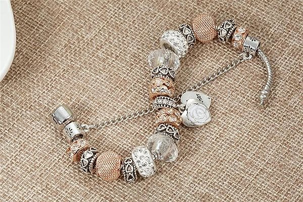 Silver Star Women's Bracelet -16042-1/V 18.