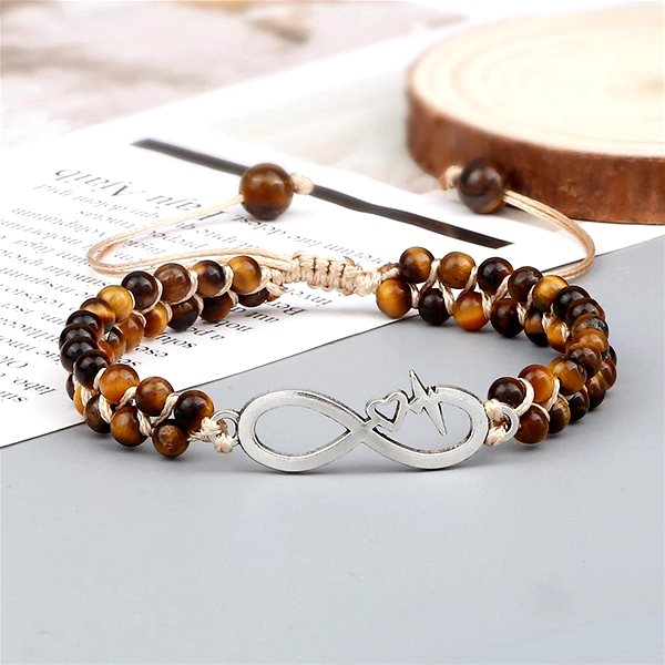 Wrap Q1 Ladies' Beaded Wrap Bracelet Infinity XHB 26.