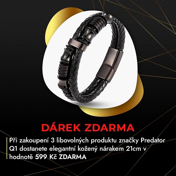 Predator Q1 Yin Yang Beaded Bracelet XHB 29.