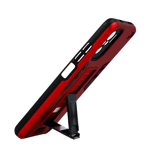 Kryt na mobil TopQ Kryt Armor Xiaomi Redmi Note 10S ultra odolný červený 86838 ...