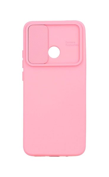 Pouzdro na mobil TopQ Kryt Camshield Soft Xiaomi Redmi 10C světle růžový 84509 ...