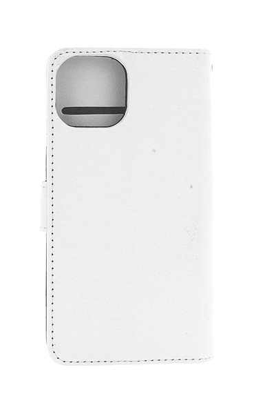 Kryt na mobil TopQ Puzdro iPhone 14 knižkové biele s prackou 84477 ...