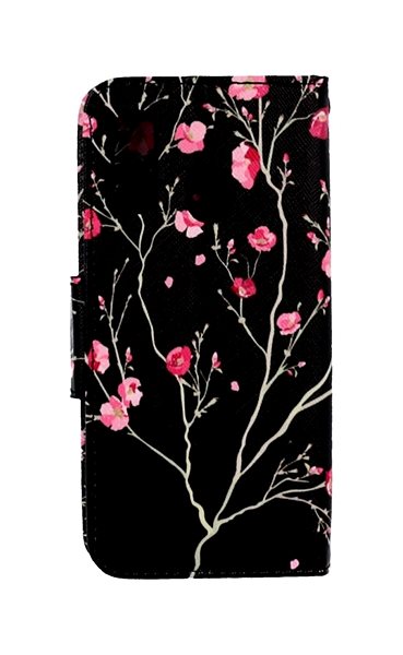 Kryt na mobil TopQ Puzdro Samsung A40 knižkové Nočné kvety 81014 ...