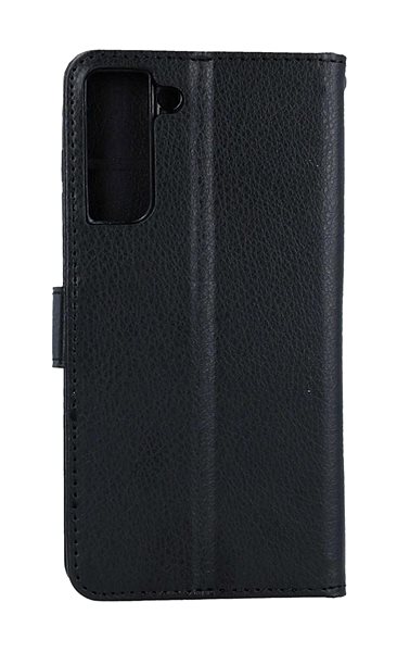 Puzdro na mobil TopQ Puzdro Samsung S21 FE knižkové čierne s prackou 94173 ...