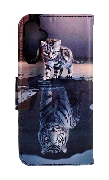 Puzdro na mobil TopQ Puzdro Samsung A34 knižkové Tiger 94084 ...