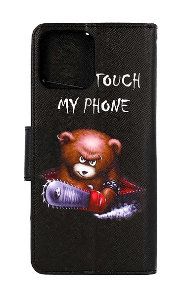 Puzdro na mobil TopQ Puzdro Honor X8 knižkové Don't Touch medvedík 93597 ...