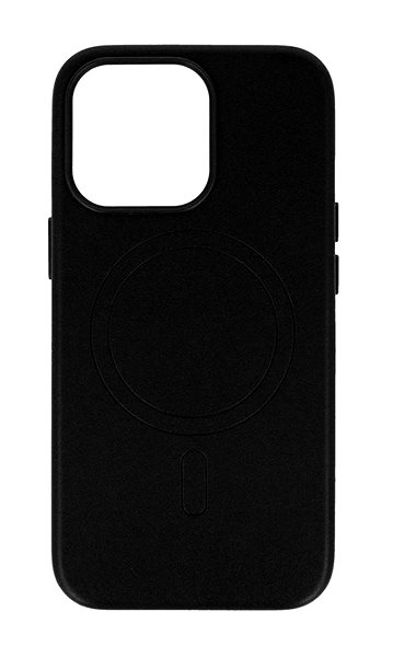 Kryt na mobil TopQ Kryt Leather MagSafe iPhone 14 Pro čierny 95107 ...