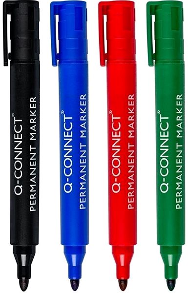 Marker Q-CONNECT PM-R - 1,5-3 mm - rot Mermale/Technologie