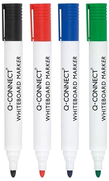 Marker Q-CONNECT WM-R 1,5-3 mm, 4 színből áll Jellemzők/technológia
