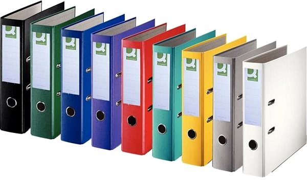 Ring Binder Q-CONNECT Master A4 75mm Yellow Features/technology
