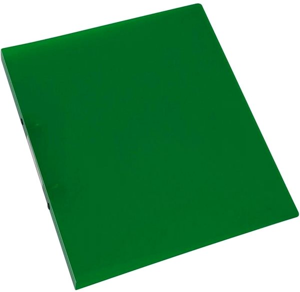 Ring Binder Q-CONNECT A4 24mm Green Lateral view
