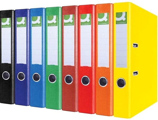 Ring Binder Q-CONNECT Hero A4 50mm Blue Features/technology