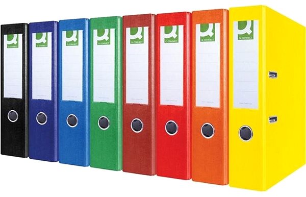 Ring Binder Q-CONNECT Hero A4 75mm Blue Features/technology
