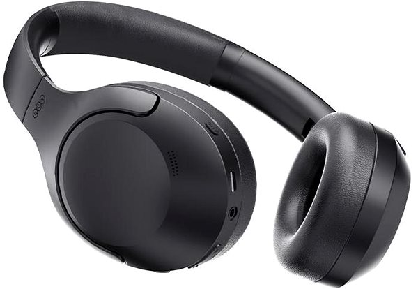 QCY H3 Lite wireless headphones black .