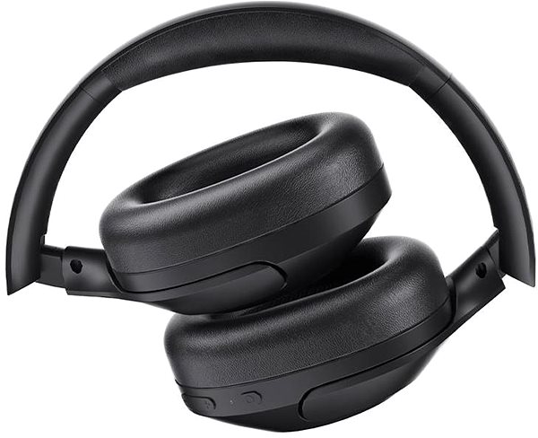 QCY H3 Lite wireless headphones black .