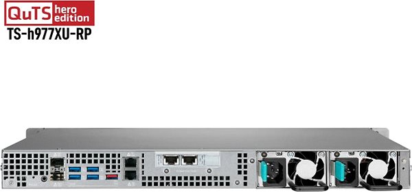  NAS  QNAP TS-h977XU-RP-3700X-32G Connectivity (ports)
