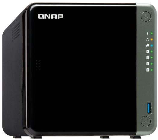 NAS QNAP TS-453D-4G Seitlicher Anblick