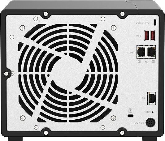 NAS QNAP TS-h973AX-8G Csatlakozási lehetőségek (portok)