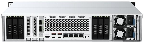 NAS QNAP TS-h3088XU-RP-W1250-32G Možnosti pripojenia (porty)