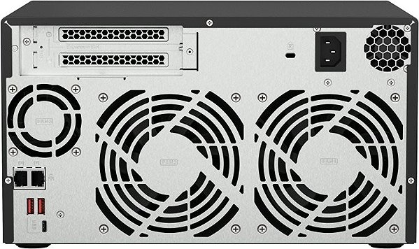  NAS  QNAP TS-873A-8G Connectivity (ports)