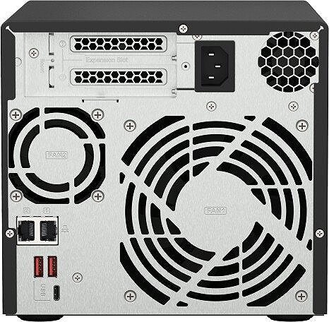 NAS QNAP TS-473A-8G Connectivity (ports)