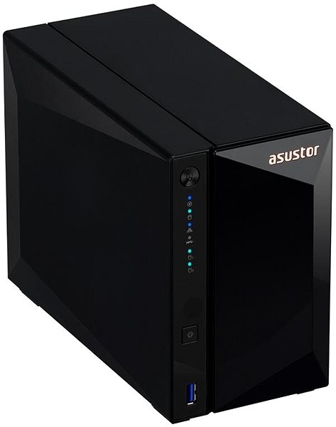 NAS Asustor Drivestor 2 Pro-AS3302T Seitlicher Anblick