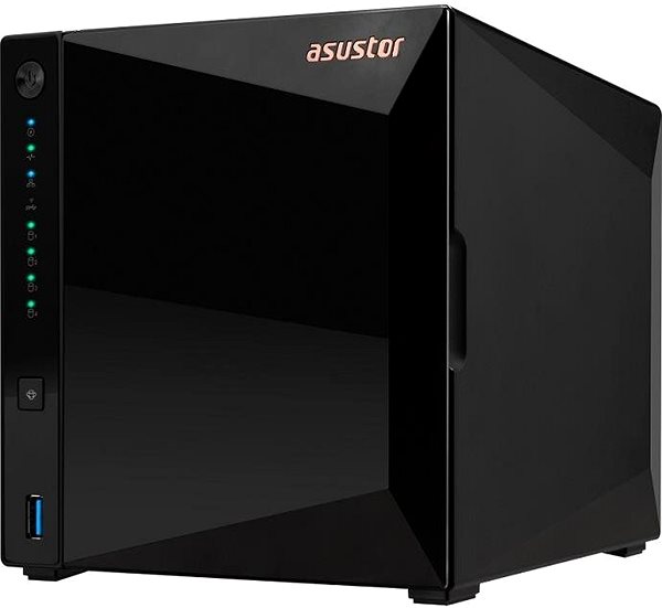 NAS Asustor Drivestor 4 Pro-AS3304T Seitlicher Anblick