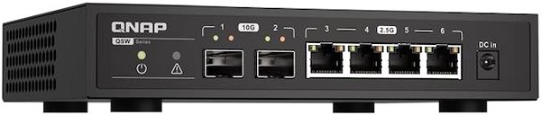 Switch QNAP QSW-2104-2S Možnosti pripojenia (porty)