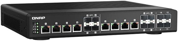 Switch QNAP QSW-IM1200-8C Anschlussmöglichkeiten (Ports)