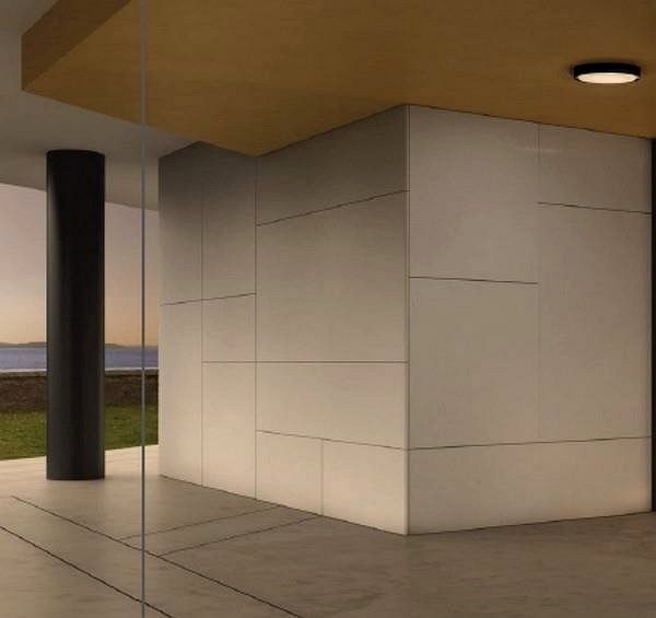 Redo 90155 - LED Outdoor Ceiling Light PONZA 1xLED/16W/230V IP65 Lifestyle