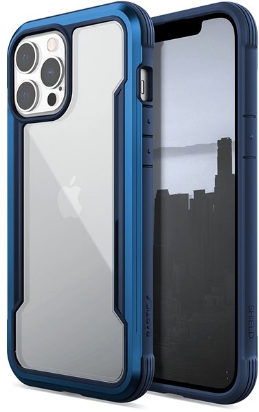 Handyhülle Raptic Shield Pro für iPhone 13 Pro Max (antibakteriell) Blau ...
