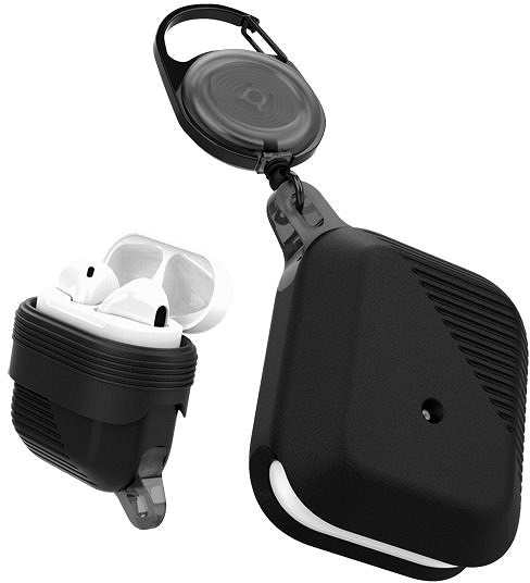 Headphone Case Raptic AirPods1/2 Raptic Radius Black Features/technology