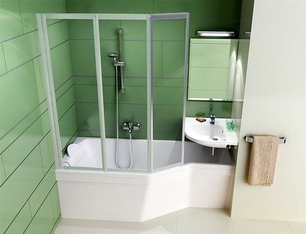 Tap RAVAK RS 022.00/150 Bath Wall Mixer 150mm Lifestyle